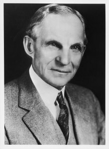 亨利·福特（Henry Ford），美国汽车工程师和制造商，1908年 作者 不明