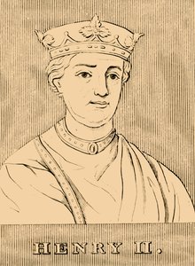 亨利二世（Henry II），1133年至1189年，1830年。 作者 不明