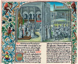 亨利四世1367-1413年，英格兰第一兰开斯特国王，1399年 作者 不明