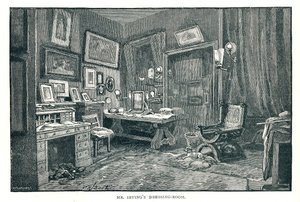 亨利·欧文斯更衣室，1891年 作者 不明