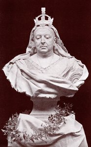 维多利亚女王Late下，1901年 作者 不明