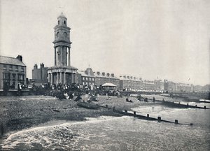 赫恩湾-正面，展示钟楼，1895年 作者 不明