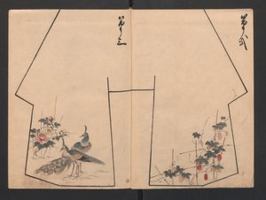 Hinagata cho模型书，19世纪。 作者 不明