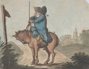给坏骑手的提示，第1号：反感的症状，1781年5月10日。 作者 不明
