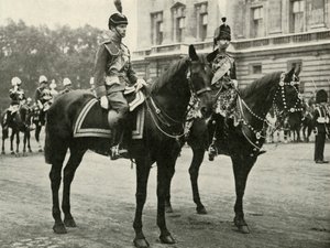 1928年，1937年，在格陵兰骑兵与格洛斯特公爵Ma下。 作者 不明