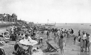 西萨塞克斯郡博格诺里吉斯海滨度假者，c1900s-1920s 作者 不明