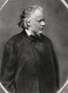法国艺术家奥诺·多米耶（Honor Daumier），1868年 作者 不明