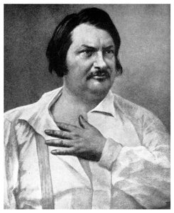 诺扎·巴尔扎克（Honore de Balzac），法国小说家，19世纪，1956年 作者 不明