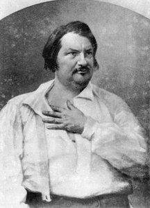法国小说家Honore de Balzac，c1845-1890 作者 不明