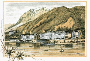 Hotel Scholastic Alang Lake Achensi 拥有 1900 年左右的奥地利蒂罗尔 作者 不明