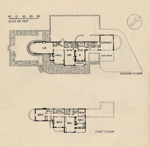已故约翰·普罗克特（John Procter）于伯恩桥的伯恩桥之家，1942年 作者 不明