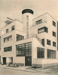 MM乔尔和扬·马特尔之家，scutltors，Rue Mallet-Stevens，Auteuil，约1927年 作者 不明