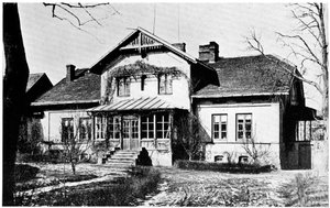 玛丽·居里（Marie Curie）担任家庭教师的住所，c1887 作者 不明