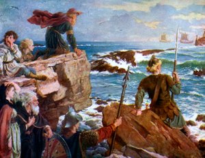 丹麦人如何在1925年的一千年前登上海峡 作者 不明