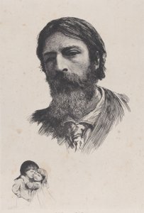 休伯特-赫克默尔和他的孩子们，1879年后。 作者 不明