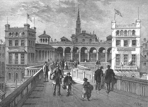 汉格福德市场从桥上，1850年1897年 作者 不明
