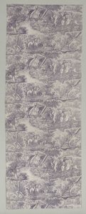 1800年代初期的狩猎场景。 作者 不明