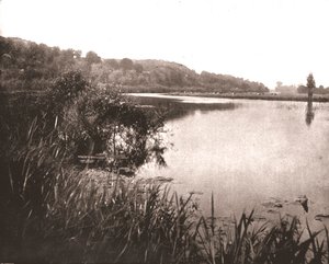 Hurley Reach，位于白沙姆和梅德纳姆之间的泰晤士河，白金汉郡，1894年。 作者 不明