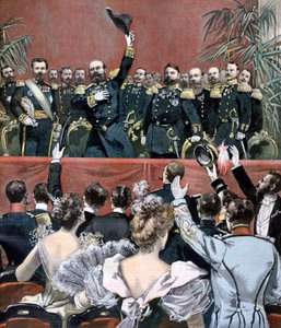 欢呼！对于法国人！，1893年 作者 不明