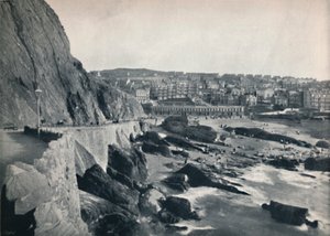 伊尔弗勒科姆（Ilfracombe）-全景，展示顶峰游行，1895年 作者 不明