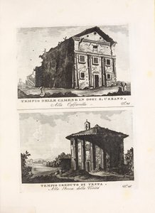 Illustrasjon hentet fra boken 古代和现代景观最有趣的罗马市 av ukjent forfatter og utgitt av 作者 Venanzio Monaldini, Stefano Piale in Piazza di Spagna (it, [ca. 1820]) 作者 不明