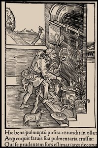 塞巴斯蒂安·布兰特（Sebastian Brant）的《愚人船》一书的插图，1497年。 作者 不明