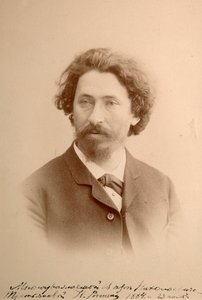 伊利亚·列宾（Ilya Repin），俄罗斯艺术家，1884年 作者 不明