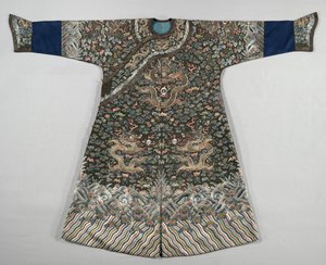 帝国长袍，1770年代。 作者 不明