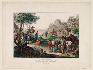 1813年3月，俄罗斯帝国骑兵 作者 不明