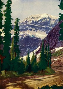 在加拿大最大国家公园-贾斯珀国家公园（Jasper National Park），建于1948年。 作者 不明