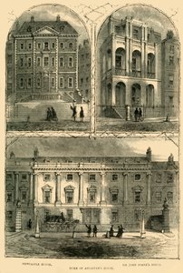 在林肯客栈菲尔德酒店，1881年。 作者 不明