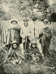 西澳大利亚州的土著人民，1901年。 作者 不明