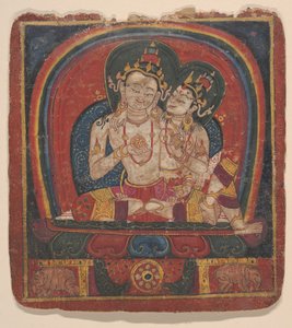启动卡Tsakalis：Vairochana，15世纪初。 作者 不明