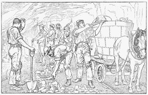 柴郡盐矿内部，1889年 作者 不明