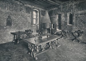 内政部，达万扎蒂宫-配16世纪晚期佛罗伦萨表，1928年 作者 不明
