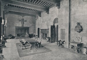 达万扎蒂宫的内部，1928年 作者 不明