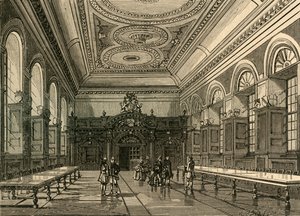 信使厅内部，1876年，1897年。 作者 不明