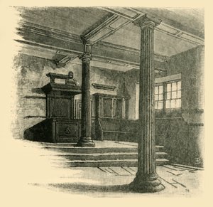 语法学校的内部，1898年。 作者 不明
