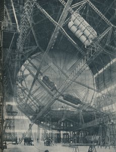 框架和圆柱体的复杂性：R101制作中，c1935 作者 不明