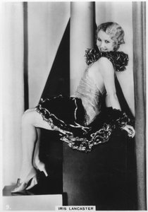 艾里斯·兰开斯特（Iris Lancaster），女演员，1938年 作者 不明