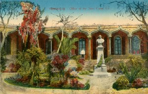 伊斯玛利亚-苏伊士运河公司办公室，c1918-c1939。 作者 不明
