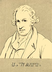 瓦特（J.Watt），1736-1819，1830年。 作者 不明