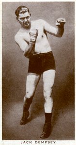 杰克·登普西（Jack Dempsey），美国拳击手，1938年 作者 不明