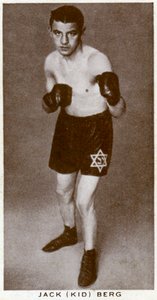 杰克·基德·伯格（Jack Kid Berg），英国拳击手，1938年 作者 不明