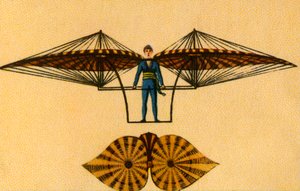 雅各布·德根斯（Jacob Degens）飞行机，1808年，1932年。 作者 不明