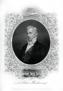詹姆斯·布坎南（James Buchanan），美国第15任总统，1862-1867年 作者 不明