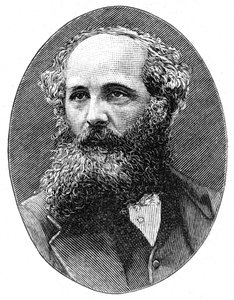 詹姆斯·克莱克·麦克斯韦（James Clerk Maxwell）1831-1879，苏格兰理论物理学家，[1896] 作者 不明