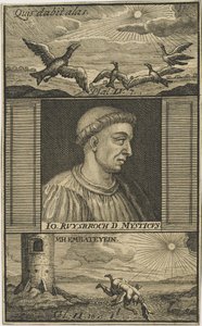 Jan van Ruusbroec 1293-1381，1711。 作者 不明