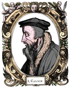 让·加尔文（Jean Calvin），法国神学家，1581年 作者 不明