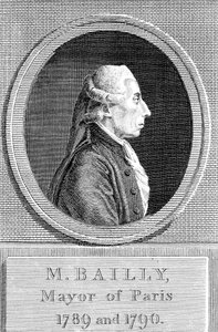 Jean Sylvain Bailly 1736-1793，法国天文学家，作家和政治家 作者 不明